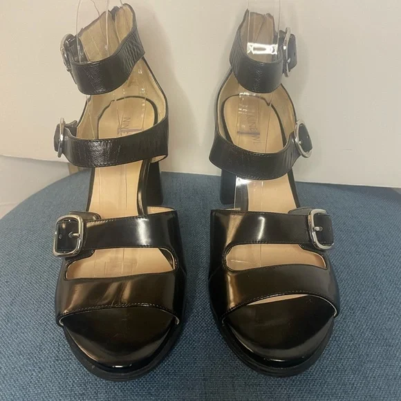 NINE WEST Pereira Heels size 9 1/2 - Picture 2 of 16